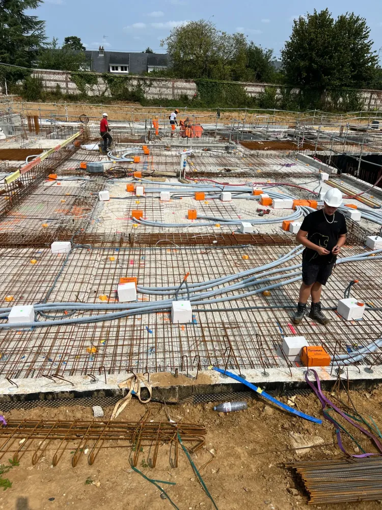 plancher chauffant travaux